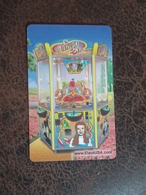 $4 Add-on Wizard of Oz Crane Game Card